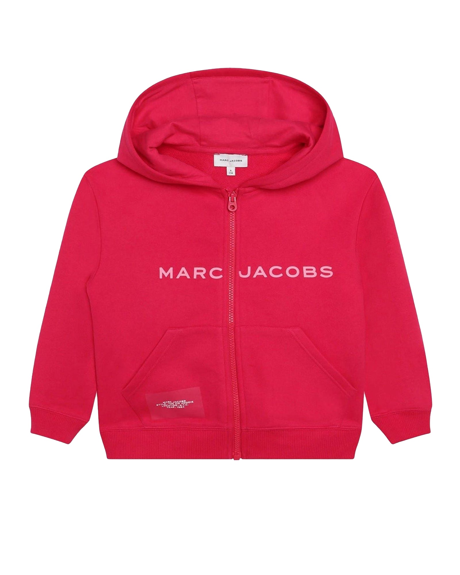 Cotton hooded cardigan - Pivoine