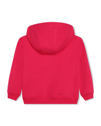Cardigan à capuche en coton - Pivoine