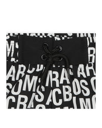 Short à imprimé monogramme - Black