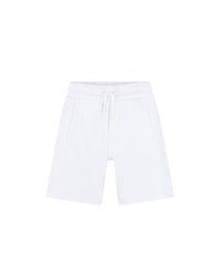 Fleece Bermuda shorts - White