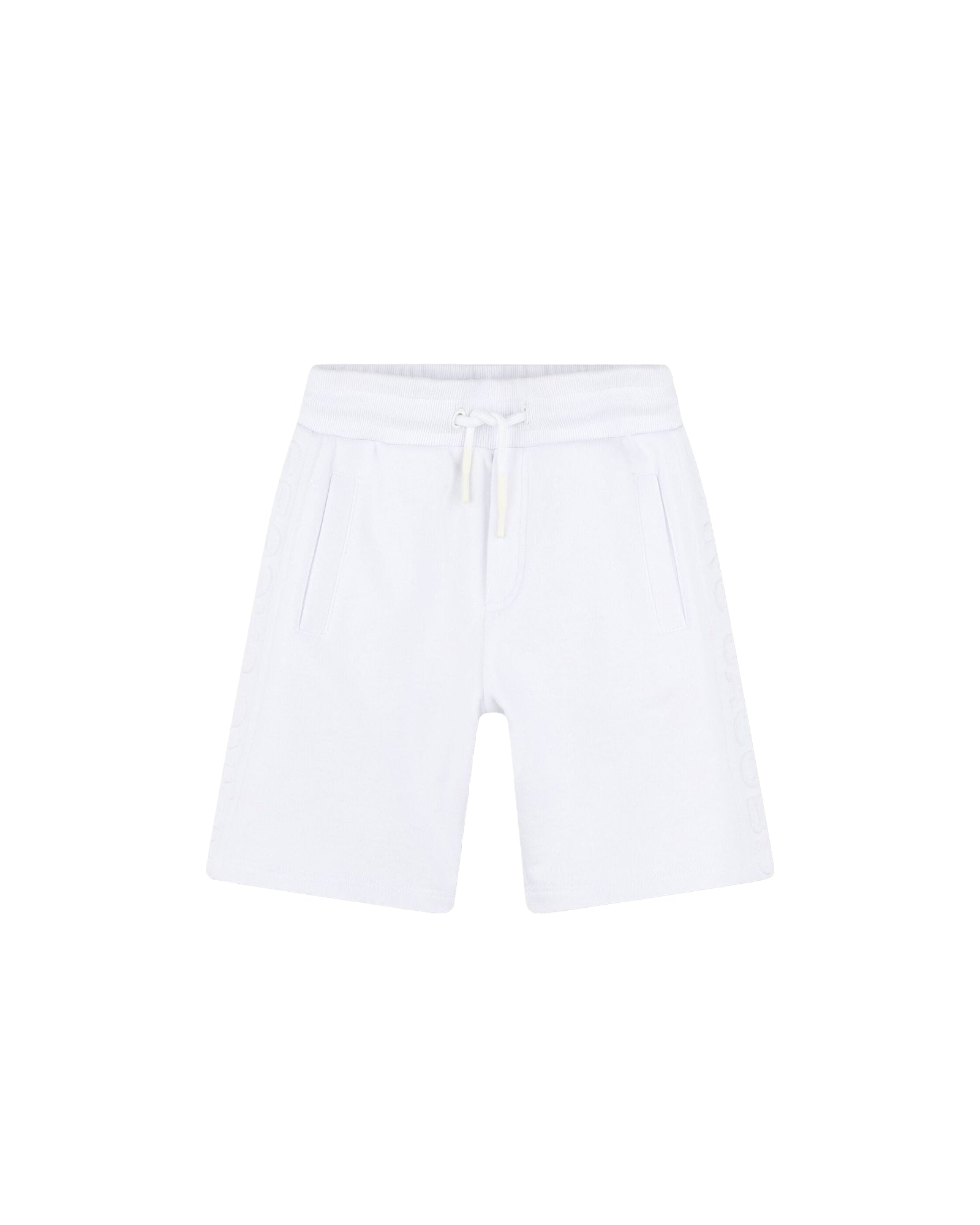 Fleece Bermuda shorts - White
