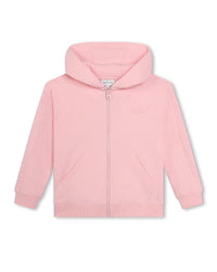 Cardigan de jogging à capuche - Hortensia
