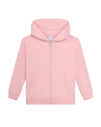 Cardigan de jogging à capuche - Hortensia