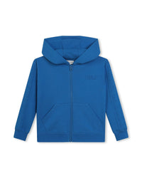 Cardigan de jogging à capuche - Bright Blue