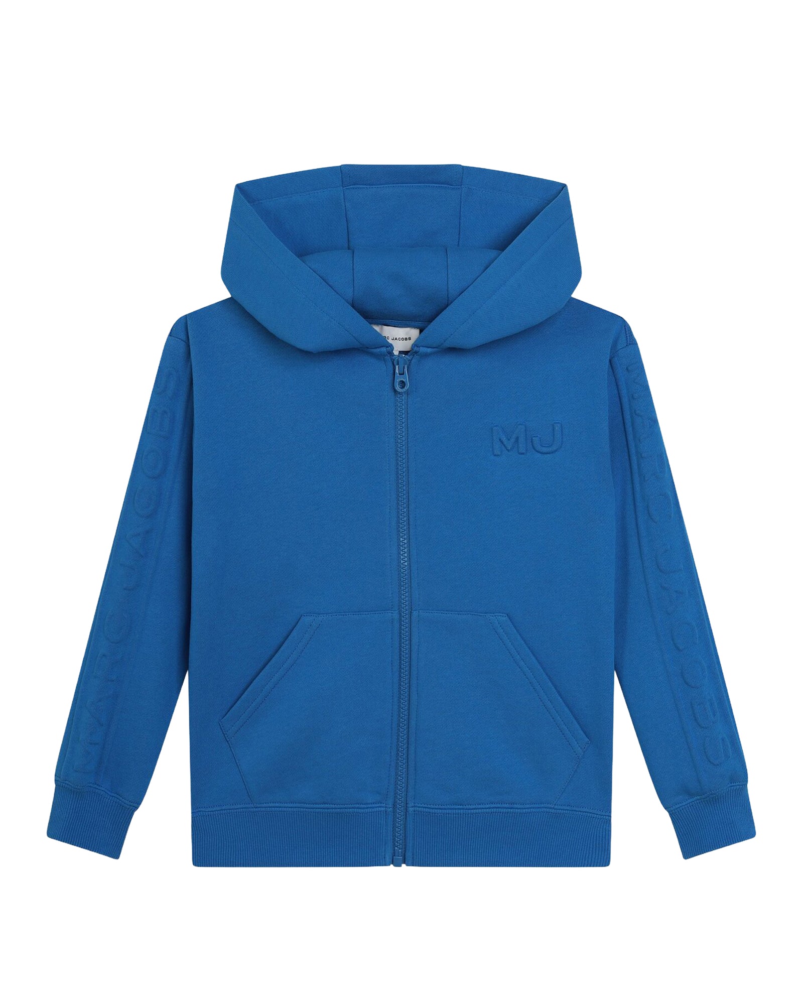 Cardigan de jogging à capuche en coton - Bright Blue