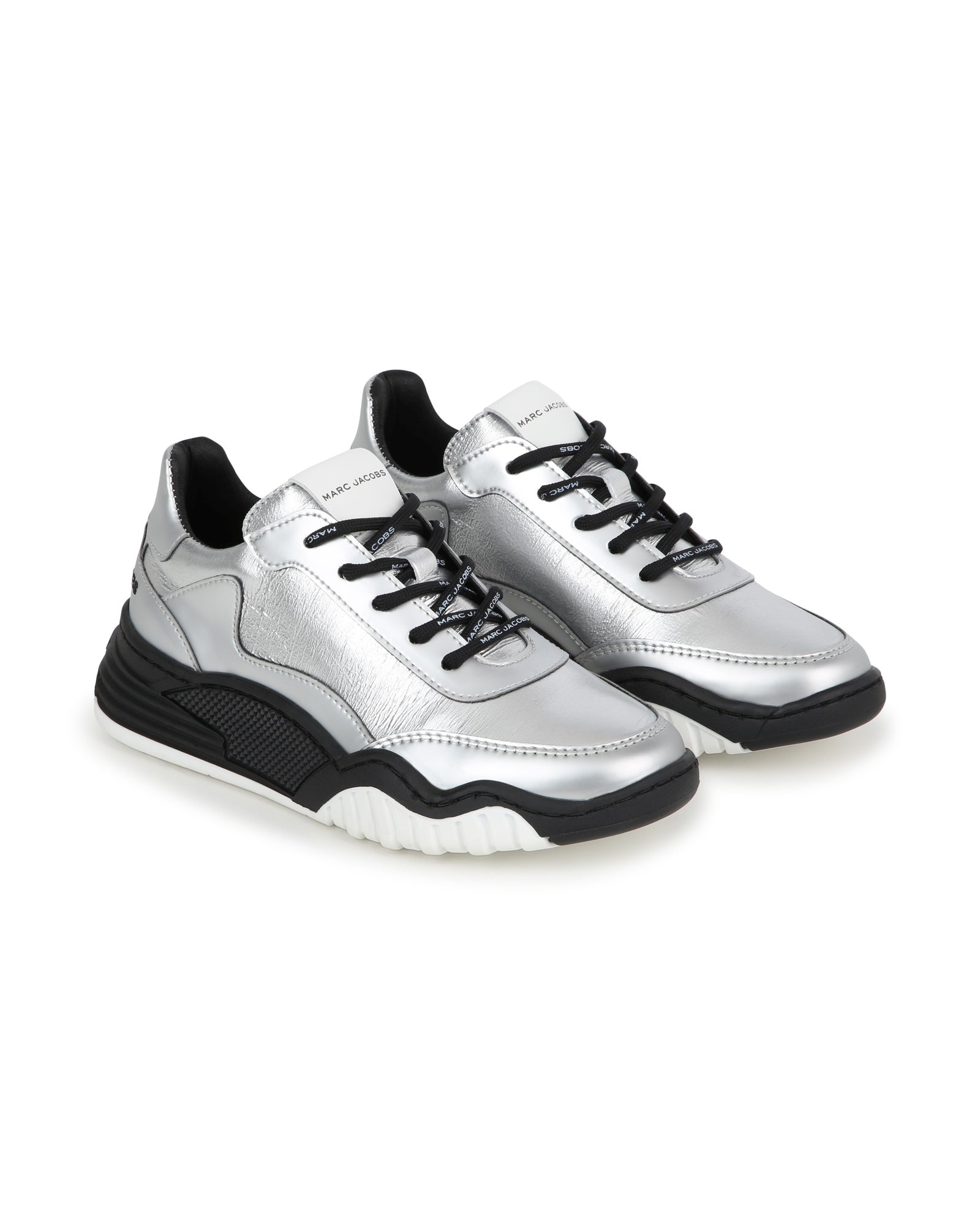 Baskets à lacets - Silver
