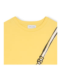 Robe à illustration trompe l'œil - Medium Yellow