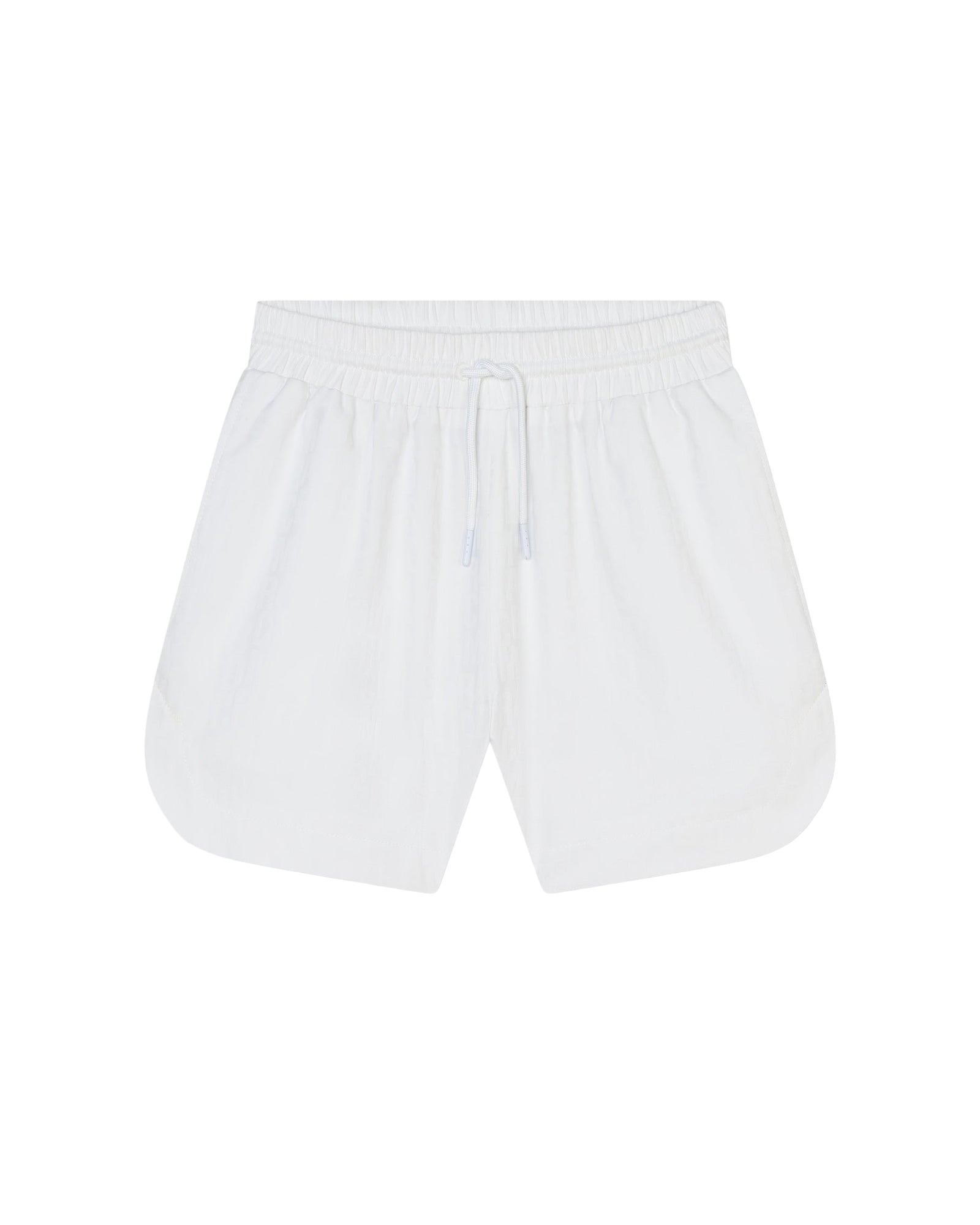 Short à impirmé monogramme - Blanc