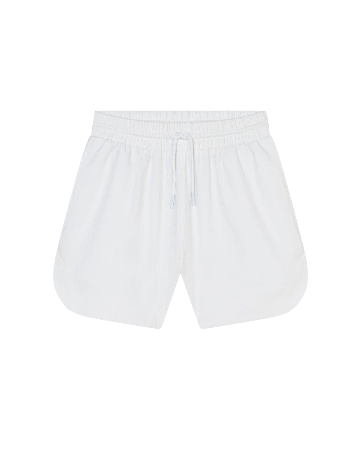 Short à impirmé monogramme - Blanc