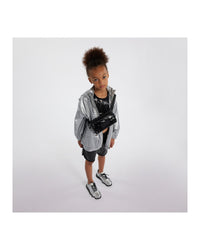 Bermuda en maille à sequins - Black