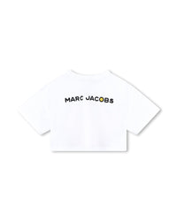 T-shirt court en coton - Blanc