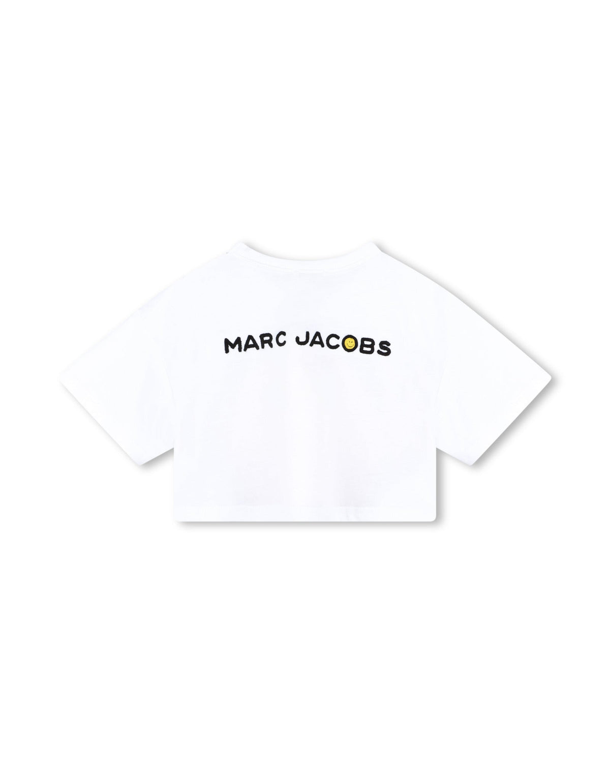 T-shirt court en coton - Blanc