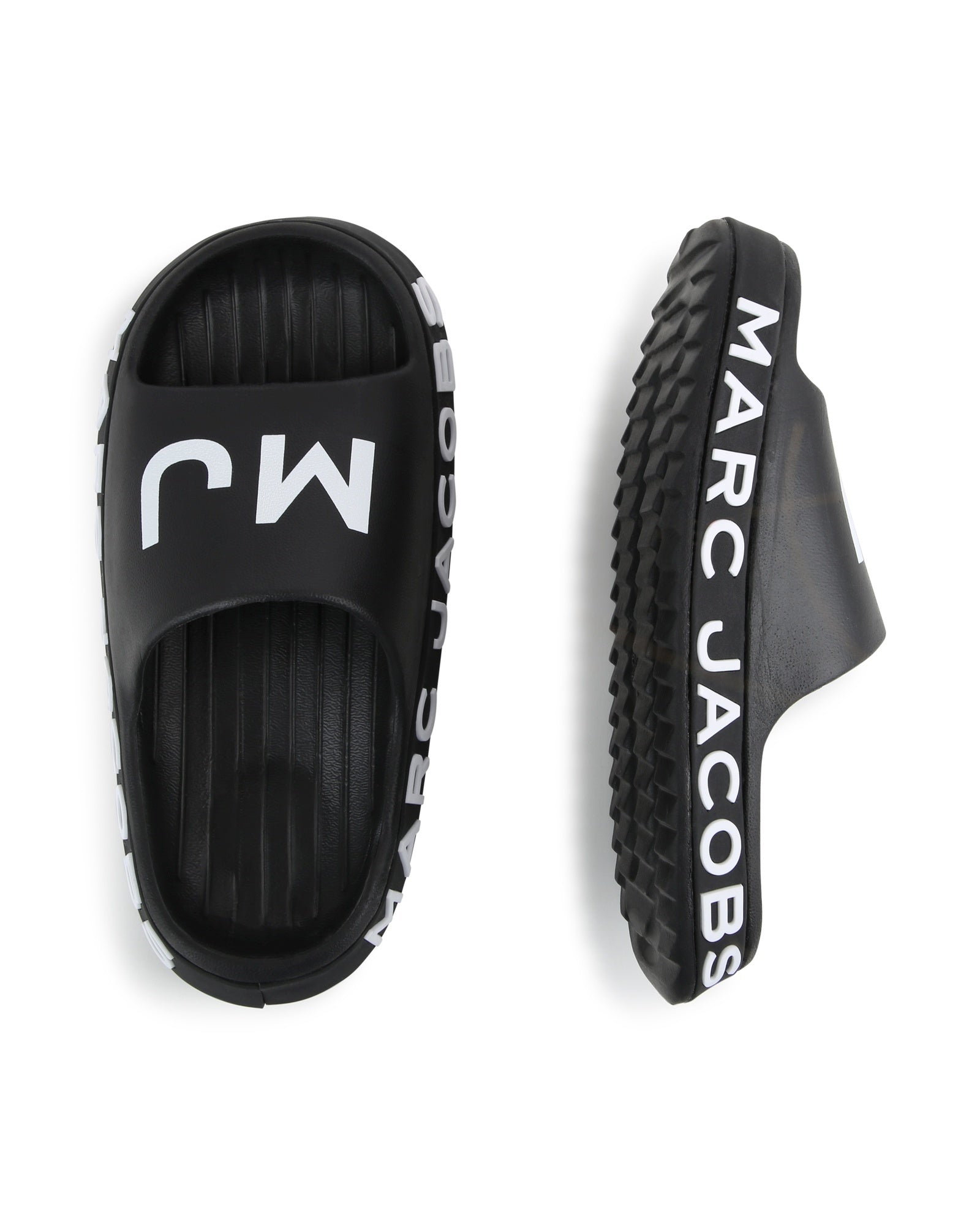 Mules avec marquage Marc Jacobs - Black