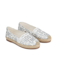 Espadrilles à imprimé monogramme - Ivoire Past