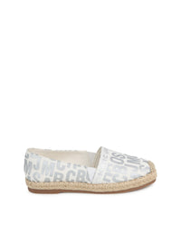 Espadrilles à imprimé monogramme - Ivoire Past
