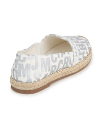 Espadrilles à imprimé monogramme - Ivoire Past