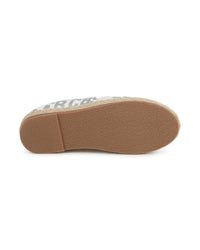Espadrilles à imprimé monogramme - Ivoire Past