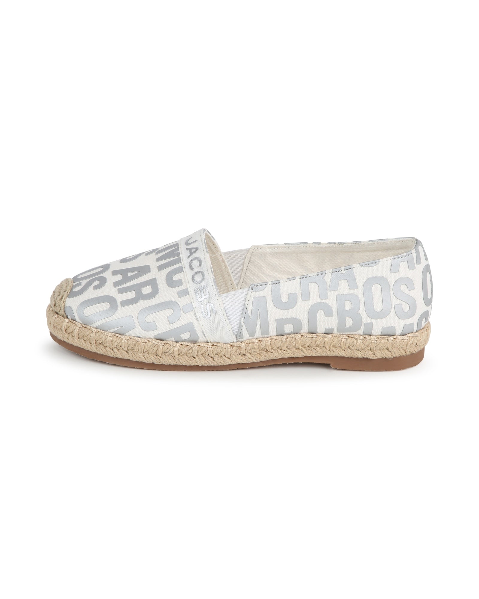 Espadrilles à imprimé monogramme - Ivoire Past