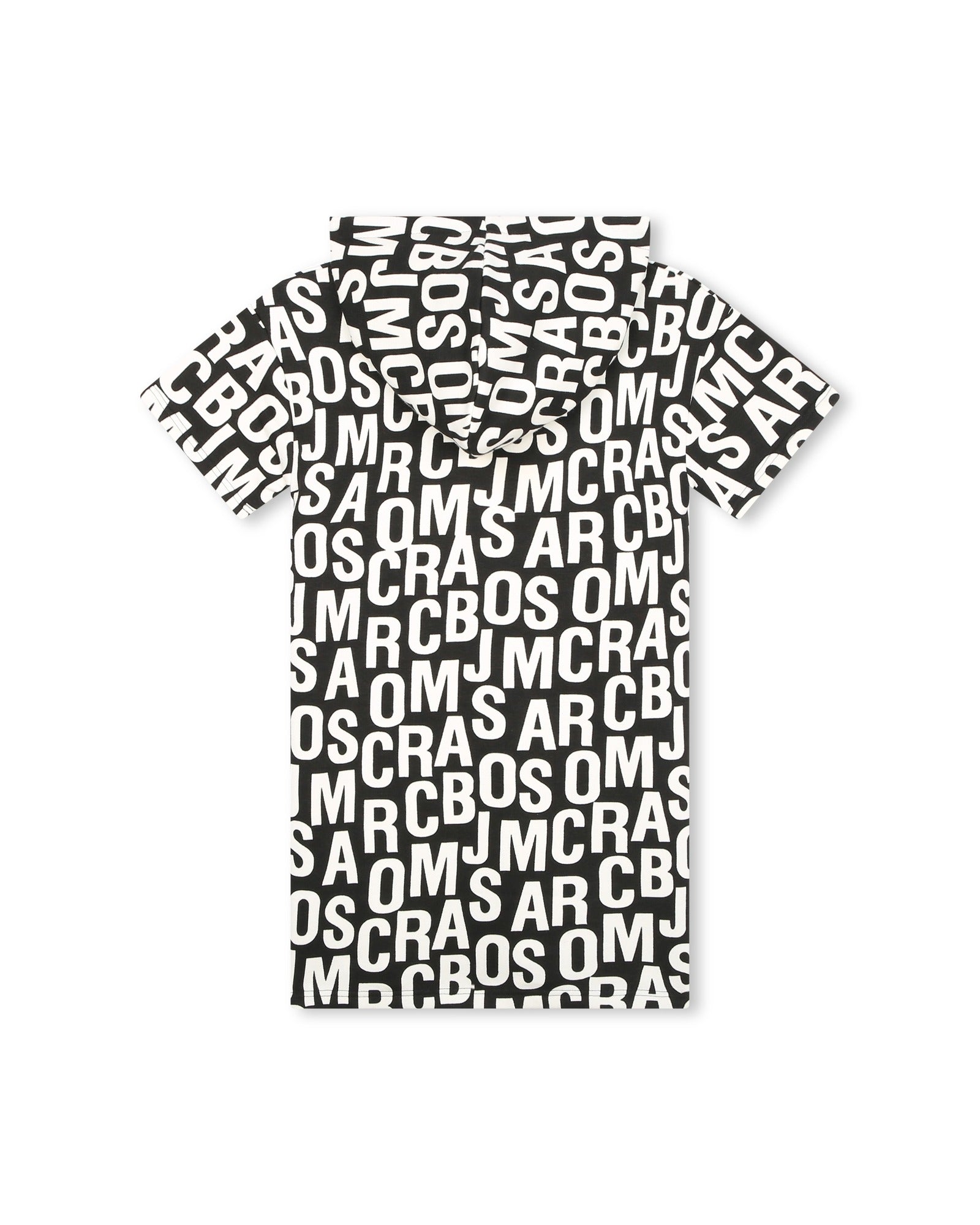 Robe à capuche en coton - Black