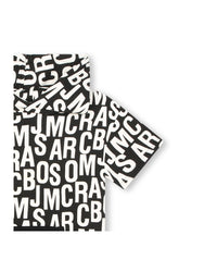 Robe à capuche imprimé - Black