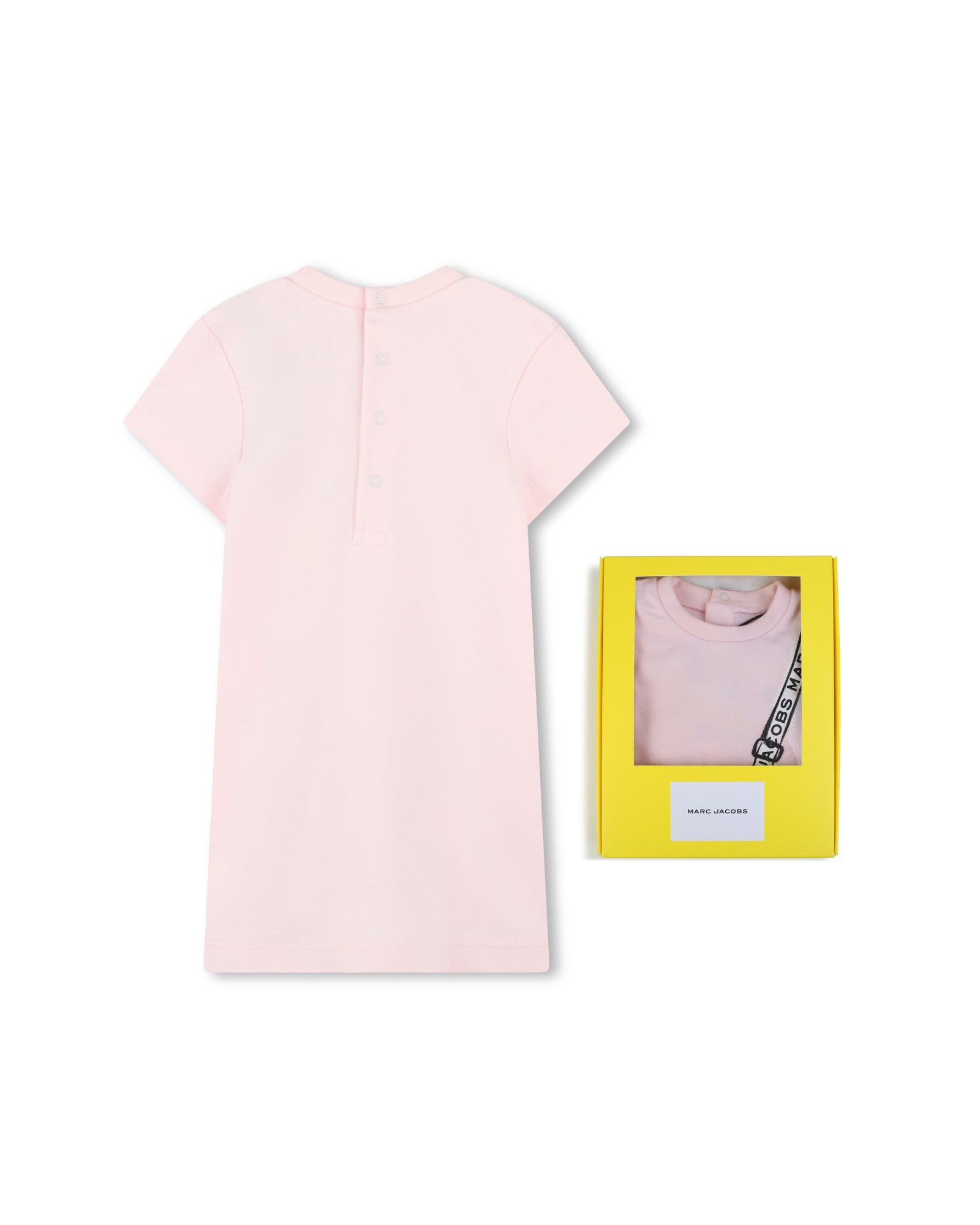 Robe à fermeture pressionnée en coton - Rosee