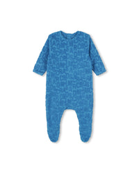 Lot de 2 pyjamas avec ouverture pressionnée au dos - Bright Blue