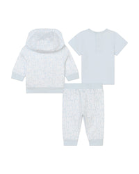 Interlock jogging suit - Glacier Blue