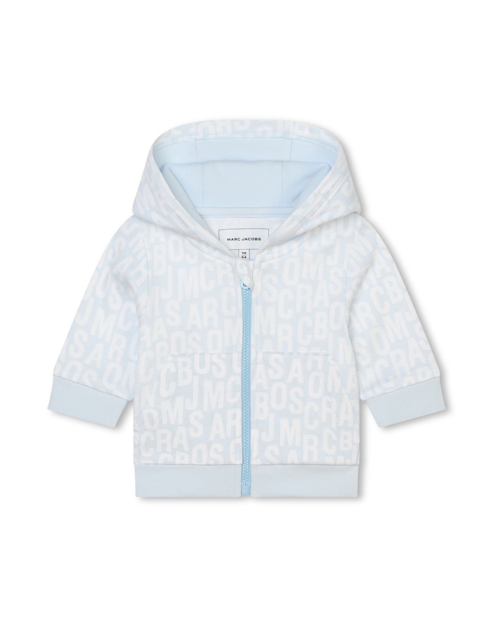 Ensemble jogging en interlock - Bleu Glacier