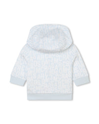 Ensemble jogging en interlock - Bleu Glacier