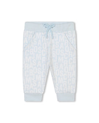 Ensemble jogging en interlock - Bleu Glacier