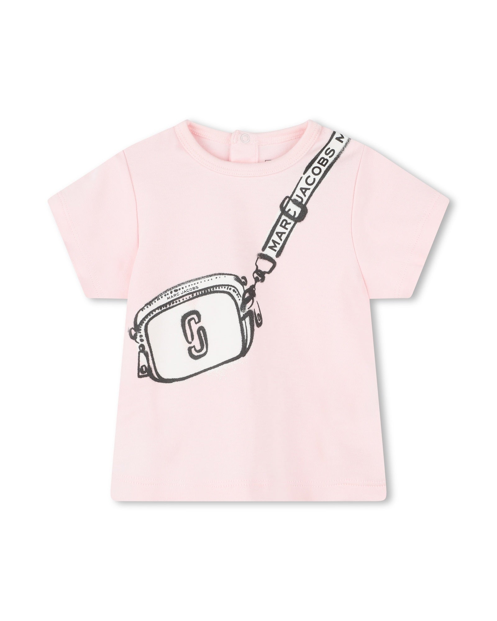 Ensemble t-shirt et short - Rose Blanc