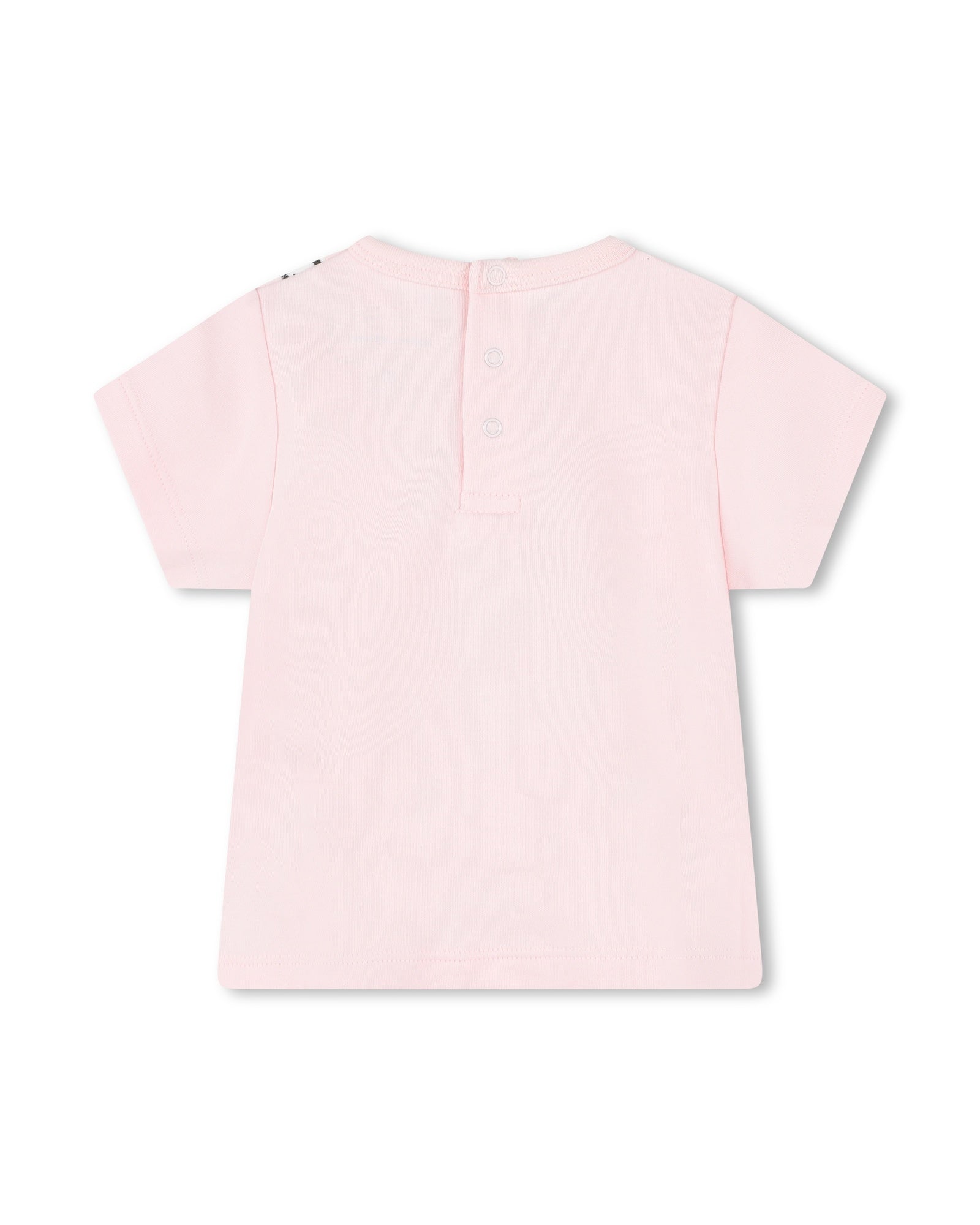 Ensemble t-shirt et short - Rose Blanc