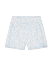 Ensemble t-shirt et d'un short - Bleu Glacier