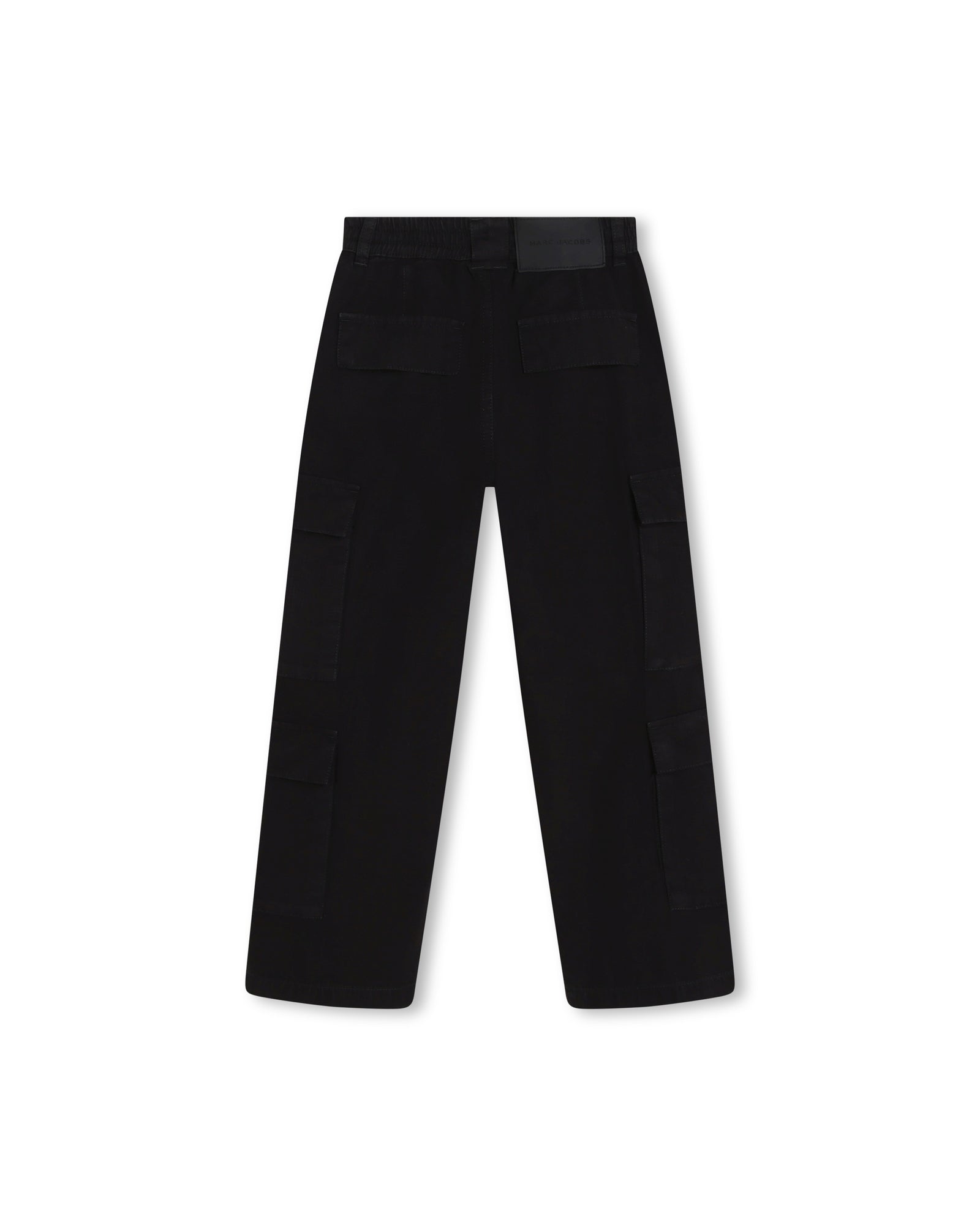 Pantalon multipoches en toile ripstop - Black