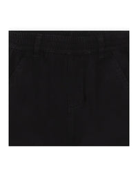 Pantalon multipoches en toile ripstop - Black