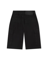 Bermuda multipoches en toile - Black