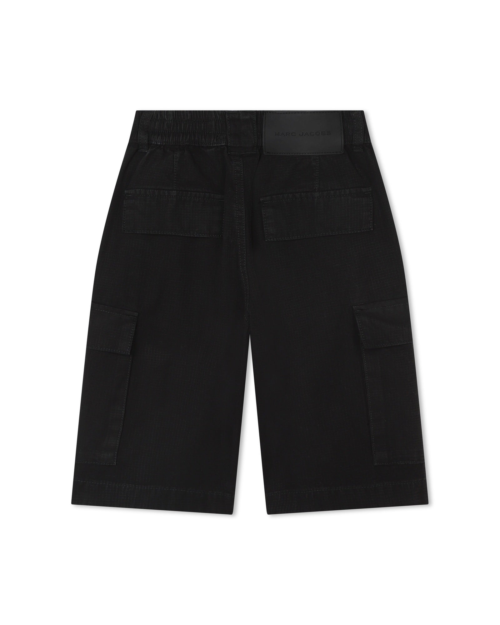 Bermuda multipoches en toile - Black