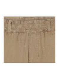 Bermuda multipoches en coton - Beige Foncé