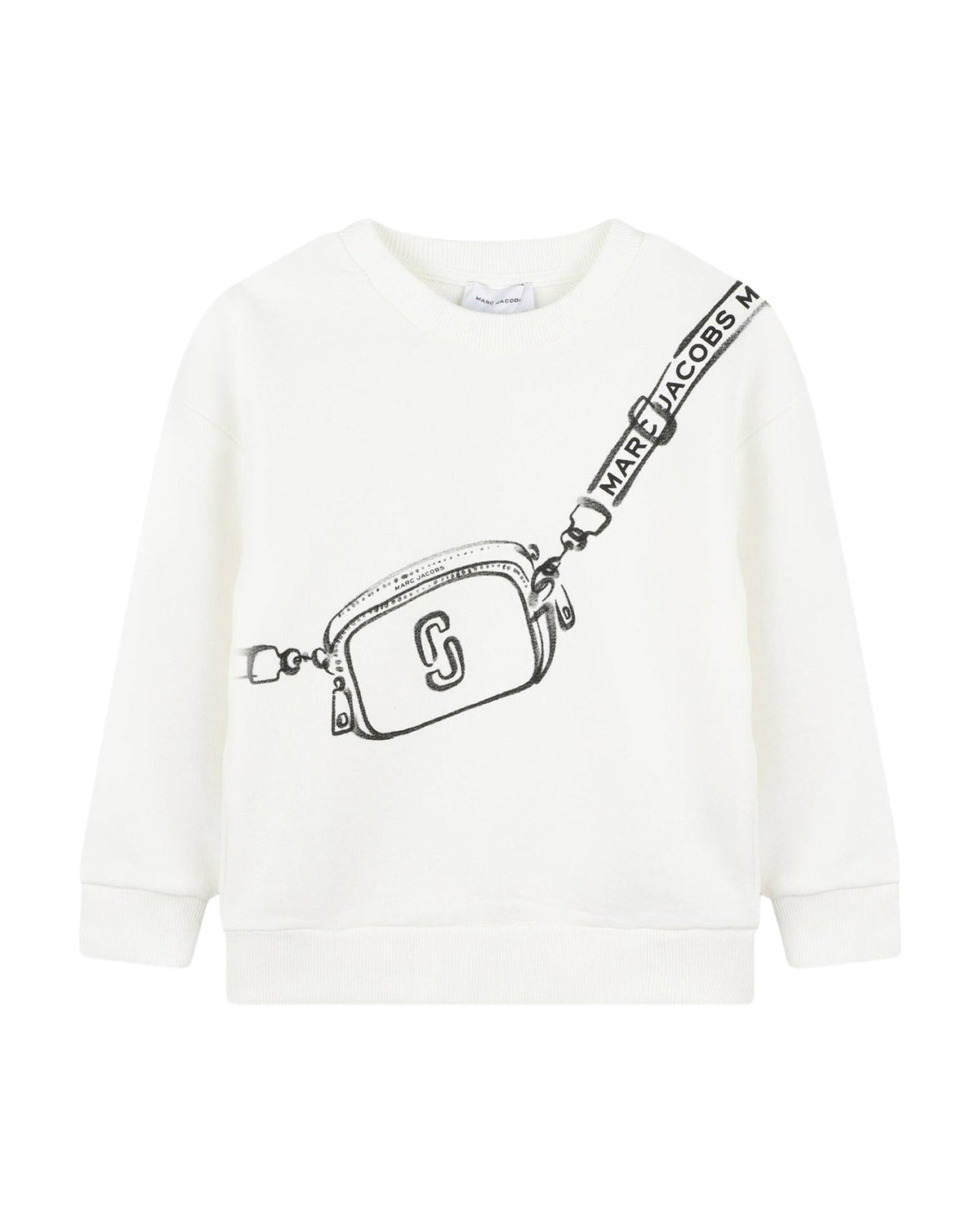 Sweatshirt en molleton - Ivoire Past