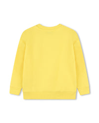 Sweatshirt avec illustration trompe l'oeil - Medium Yello