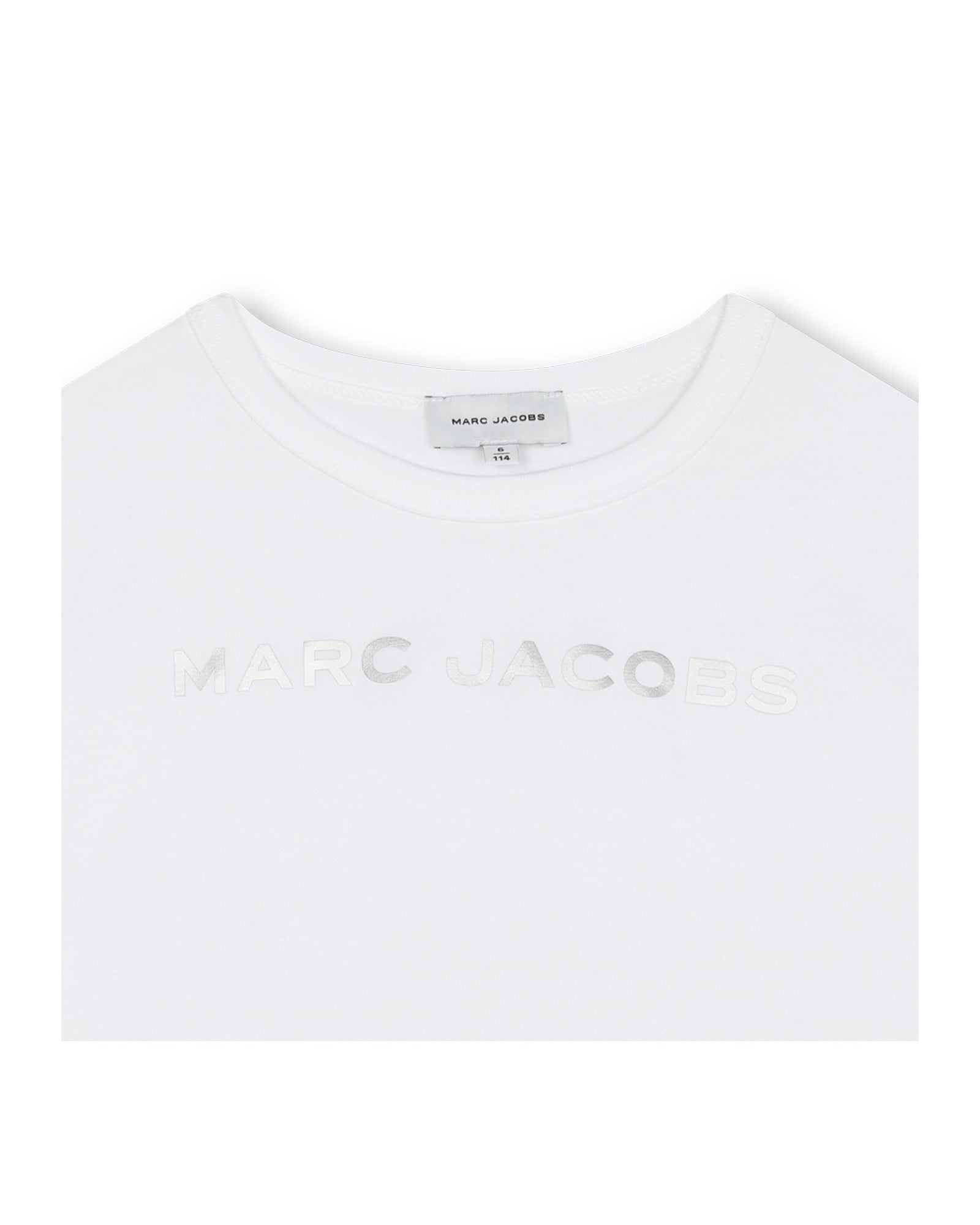 T-shirt court en coton - Blanc