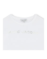 T-shirt court en coton - Blanc