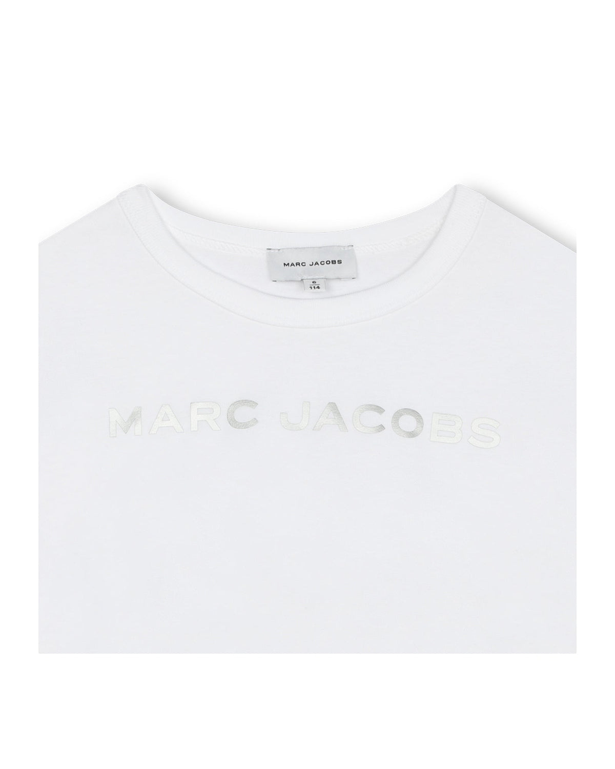 T-shirt court en coton - Blanc