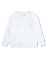 Sweatshirt en molleton - Blanc