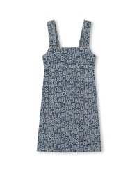 Robe à bretelles en denim - Denim Blue