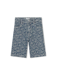 Bermuda en denim - Denim Blue