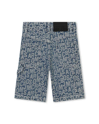 Denim Bermuda shorts - Denim Blue