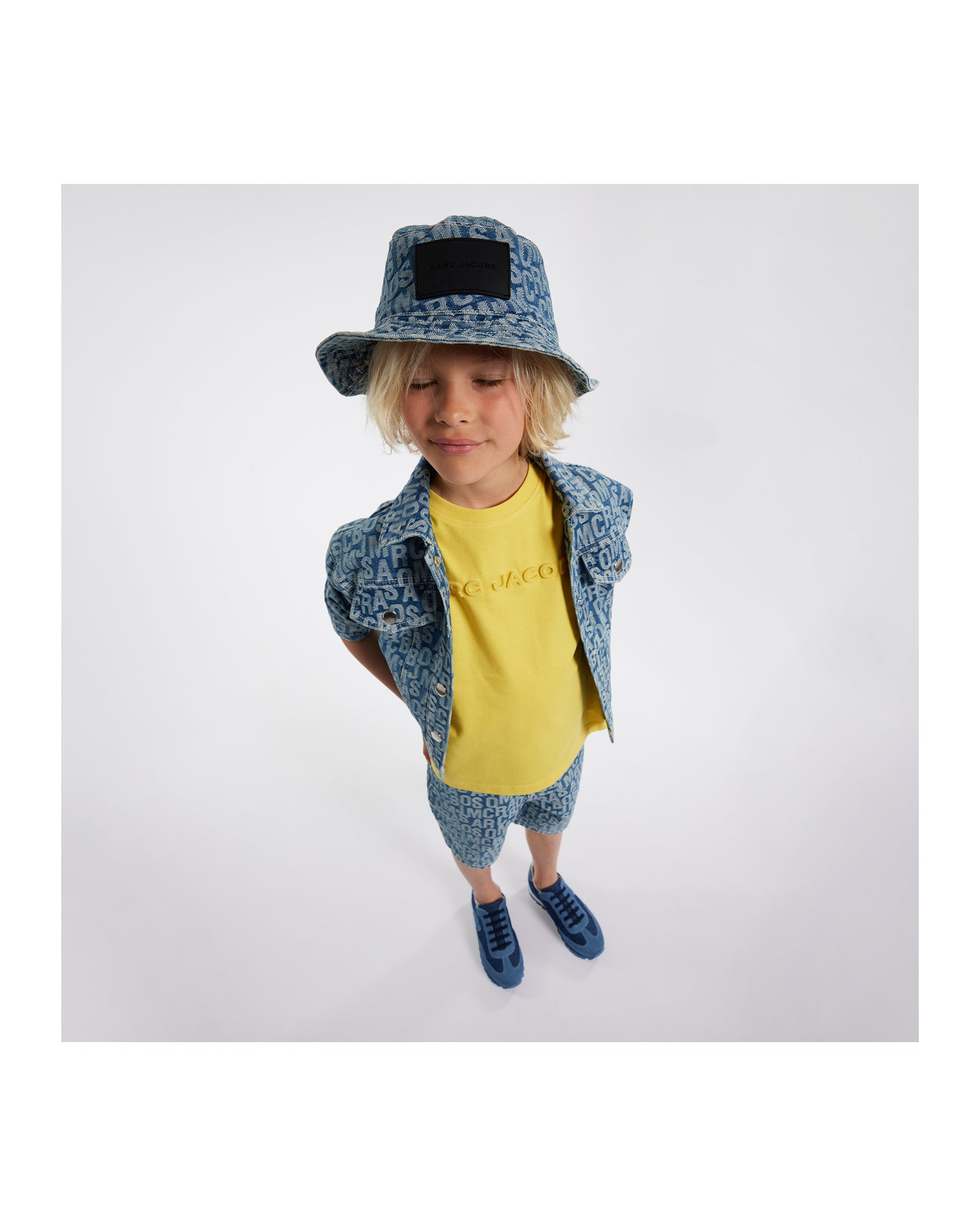 Bermuda en denim - Denim Blue