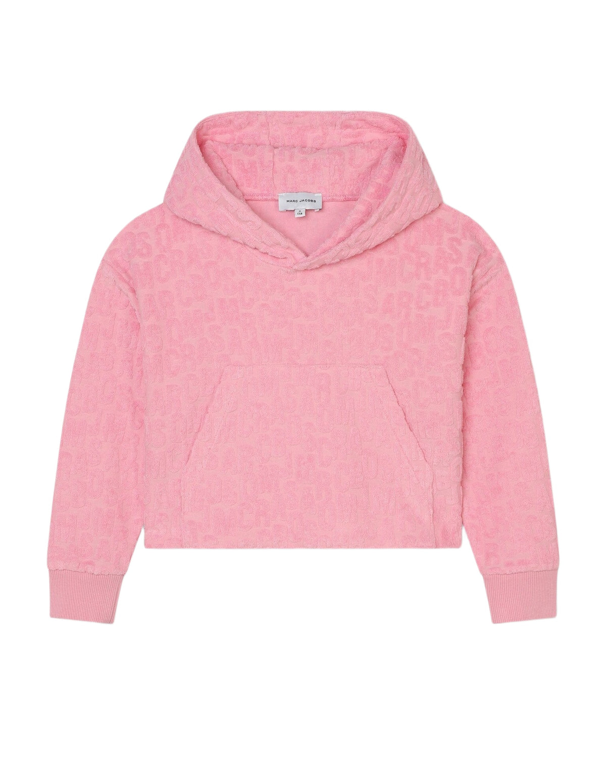 Sweatshirt court à capuche - Hortensia
