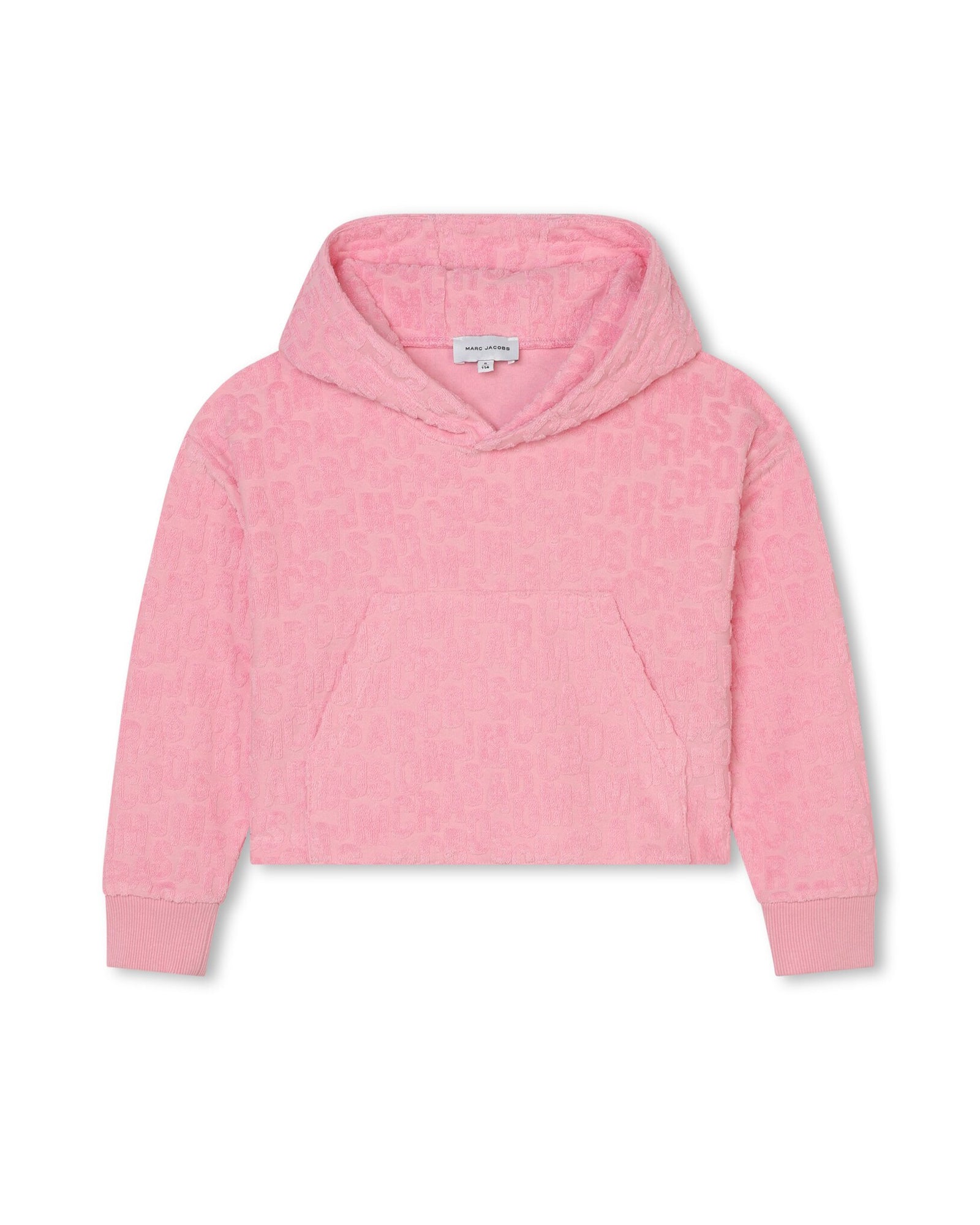 Sweatshirt court à capuche - Hortensia